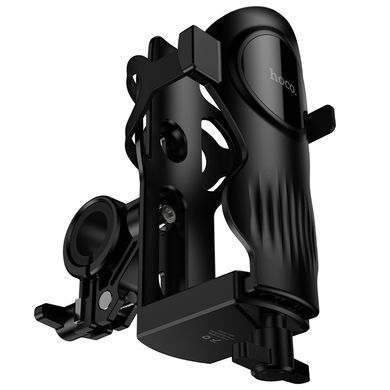 Велотримач для напоїв на кермо HOCO H94 Feliz cycling water cup holder Black (6942007666817) [806387]