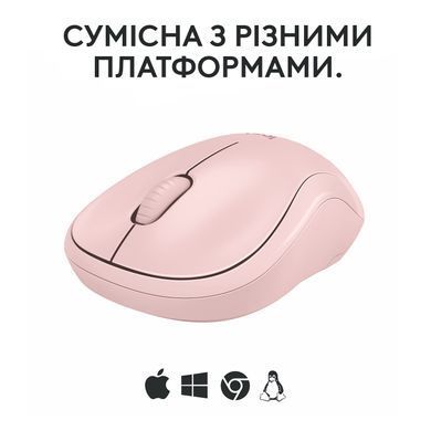 Миша бездротова Logitech M240 Silent Rose (910-007121) [606533]