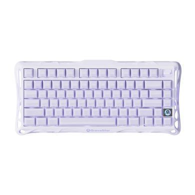 Клавіатура механічна GravaStar Mercury K1 80keys, GravaStar x Kailh Cheery Pink, EN, BT/WL/USB, Lavender Purple (GSK1_PL) [114424]
