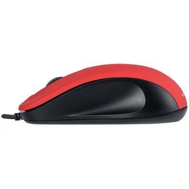 Мишка Modecom MC-M10S, 3кн., 1000dpi, Silent, червона (M-MC-M10S-500) [403252]