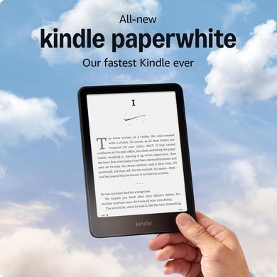 Електронна книга Amazon Kindle Paperwhite (12th Gen) (2024) SA568B 16GB Black_JP (Kindle PW (12th) (2024) SA568B 16GB Black_JP) [610035]