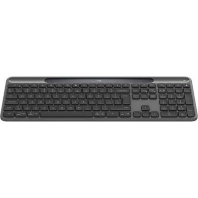 Клавiатура бездротова Logitech Slim Solar+ for Business Graphite (920-013779) [615046]
