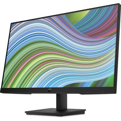Монітор TFT 23.8" HP P24 G5, IPS, 75 Гц, VGA, HDMI, DP, чорний (64X66AA) [405357]