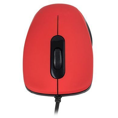 Мишка Modecom MC-M10S, 3кн., 1000dpi, Silent, червона (M-MC-M10S-500) [403252]