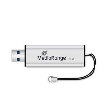Флеш-накопичувач USB3.0 256GB MediaRange Black/Silver (MR919) [607304]