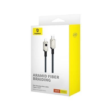 Кабель Baseus Unbreakable Series Fast Charging Data Cable Type-C to iP 20W 2m Stellar White (P10355803221-01) [802586]