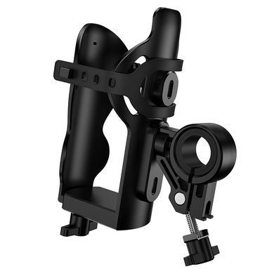 Велотримач для напоїв на кермо HOCO H94 Feliz cycling water cup holder Black (6942007666817) [806387]