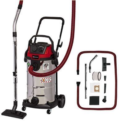 Пилосос професійний Einhell TE-VC 2340 SACL 1500Вт 225мБар контейнер 40л розетка клас L 10.1кг (2342470) [105675]