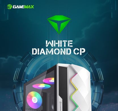 Корпус для ПК GAMEMAX (White Diamond CP) [303385]