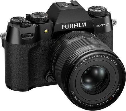 Цифр. фотокамера Fujifilm X-T50 + XF16-50mmF2.8-4.8 R LM WR Kit Black (16828478) [107615]