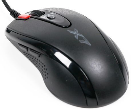 Миша A4Tech X-710BK Black USB + килимок A4Tech X7-200MP (X-7120) [606342]