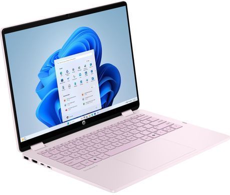 Ноутбук HP OmniBook 5 Flip x360 14" WUXGA IPS Touch, Intel 7-150U, 24GB, F1TB, UMA, DOS, рожевий (BV5S9EA) [110169]