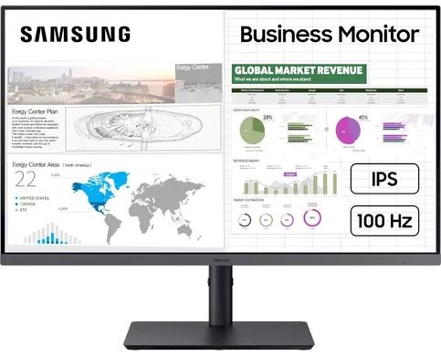 Монітор Samsung 23.8" S24C430 HDMI (LS24C430GAIXCI)