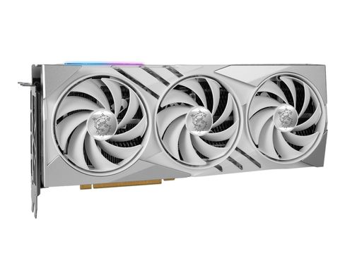 Відеокарта MSI GeForce RTX 4060 Ti 16GB GDDR6 GAMING X SLIM WHITE білий (912-V517-012)