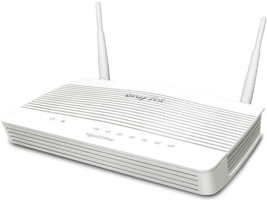 Маршрутизатор Drytek Vigor 2135ac, 1 WAN GbE, 4 LAN GbE, 2 USB 2.0, 2 VPN, Multi-LAN (4+IP Routed Su (Vigor2135ac) [401444]