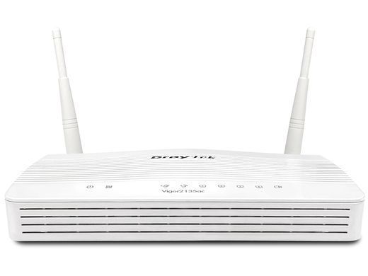 Маршрутизатор Drytek Vigor 2135ac, 1 WAN GbE, 4 LAN GbE, 2 USB 2.0, 2 VPN, Multi-LAN (4+IP Routed Su (Vigor2135ac) [401444]