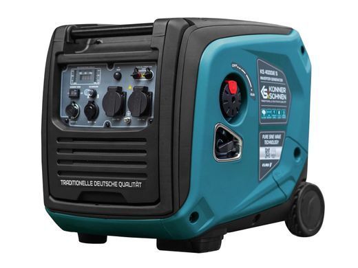 Генератор бензиновий інверторний Konner&Sohnen KS 4000iE S, 230В, 4.0кВт, електростартер, 40кг (KS4000IES) [105954]