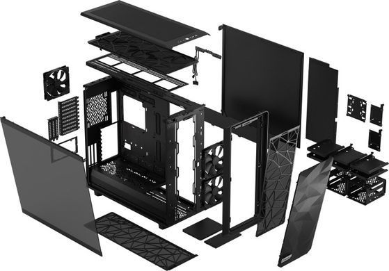 Корпус для ПК FRACTAL DESIGN Meshify 2 XL Black TG LT (FD-C-MES2X-02) [303828]