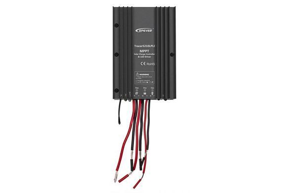 Контролер автономного освітлювання EPSOLAR 20A,12/24V MPPT Solar (TRACER5210LPLI) [106006]
