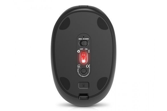 Миша бездротова REAL-EL RM-440W Black (EL123200045) [606718]