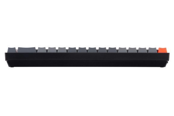 Клавіатура механічна Keychron K6 68Key, Gateron G Pro Blue, Hot-swap, BT/USB-A, EN/UKR, RGB, чорний (K6V2_KEYCHRON) [13538]