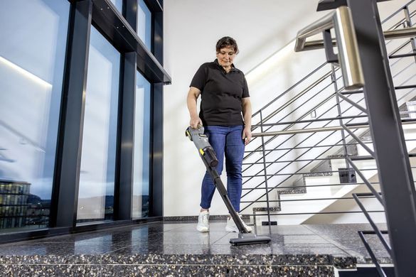 Пилосос професійний акумуляторний Karcher LVS 1/1 Bp 18В 140мБар контейнер 0.35л 1.49кг без АКБ та ЗП (1.394-110.0) [114173]