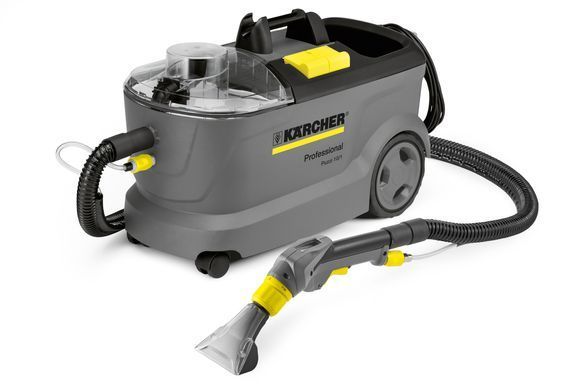 Пилосос професійний миючий Karcher Puzzi 10/1 1250Вт 254мБар контейнер 10/9л 10.5кг (1.100-131.0) [105544]