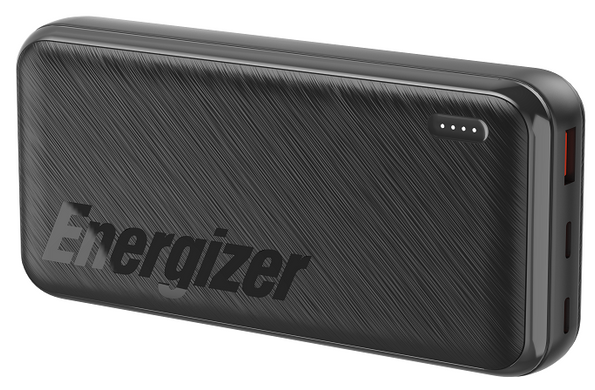 Портативний зарядний пристрій Energizer - 20000 mAh PD20W + QC22.5W Black (UE20055PQ) [201931]