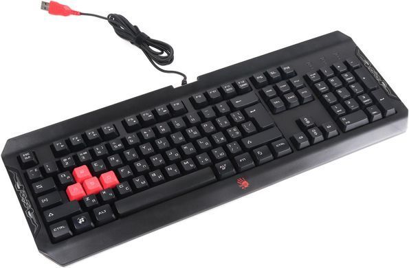 Клавіатура Bloody Q100 Ukr Black (Q100 Bloody (Black)) [614110]