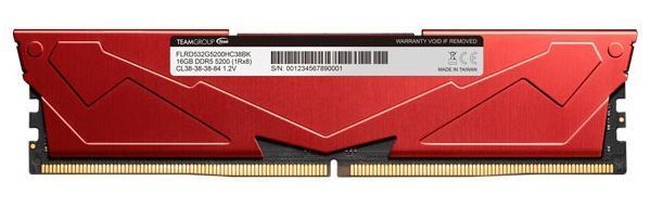 Модуль пам`ятi DDR5 2x16GB/6000 Team T-Force Vulcan Red (FLRD532G6000HC38GDC01) [606252]