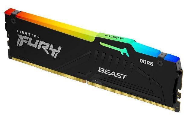 Пам'ять ПК Kingston DDR5 32GB 5600 FURY Beast RGB (KF556C36BBE2A-32) [112166]