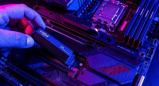 Твердотільний запам&rsquo;ятовувальний пристрій накопичувач (SSD) G5 M.2 NVME 1TB W/HS T700 CRUCIAL (CT1000T700SSD5) [501470]