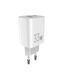 Мережевий зарядний пристрій Sigma mobile X-power 33W GaN, PD, QC (1xUSB-C + 1xUSB-A) White (PS33-01) [619656], фото 9