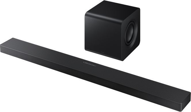 Саундбар Samsung HW-QS700F 345Вт, 3.1.2, BT, HDMI-eARC, Wi-Fi, саб, Dolby Atmos, чорний (HW-QS700F/UA) [110552]