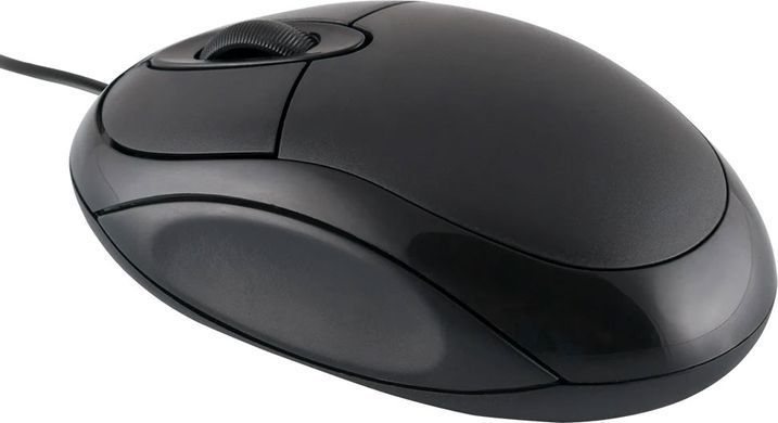 Мишка LogicConcept LM-11, 3 кн., 1000dpi, чорна (M-LC-LM11) [401134]
