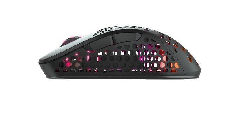 Миша Xtrfy M4, WL/USB-A, RGB, чорний (M4W-RGB-BLACK) [104149]