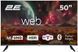 Телевізор 50" 2E LED 4K 60Hz Smart WebOS Black (2E-50A07KW) [102241], фото 1