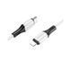 Кабель BOROFONE BX79 Type-C to iP 3A, 20W, 1m, silicone, silicone connectors, White (6974443384734) [802596], фото 3