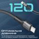 Кабель Promate USB Type-C - USB Type-C (M/M), 3A, 60W, 1.2 м, Black (fletchlink-cc.black) [604377], фото 4