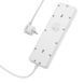 Мережевий подовжувач HOCO AC14A Rico 5-position socket(PD30W/1C3A) White (6942007607186) [802776], фото 4