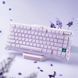 Клавіатура механічна GravaStar Mercury K1 80keys, GravaStar x Kailh Cheery Pink, EN, BT/WL/USB, Lavender Purple (GSK1_PL) [114424], фото 3