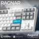 Клавіатура бездротова GamePro Asgard Ragnar Keychron Super Red Switch White (MK285WH) [616004], фото 5