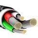 Кабель Baseus Tungsten Gold Fast Charging Data Cable USB to iP 2.4A 2m Black (CALWJ-A01) [803722], фото 8