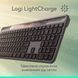 Клавіатура бездротова LOGITECH Slim Solar+ for Business - GRAPHITE - US INT'L - 2.4GHZ/BT - INTNL-973 - UNIV (920-013779) [503924], фото 3