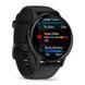 Смарт-годинник Garmin Venu 3 Slate Stainless Steel Bezel with Black Case and Silicone Band (010-02784-51) [604509], фото 2