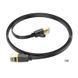 Мережевий кабель HOCO US07 General pure copper flat network cable(L=1M) Black (6931474780683) [805477], фото 2