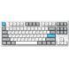 Клавіатура бездротова GamePro Asgard Ragnar Keychron Super Red Switch White (MK285WH) [616004], фото 1
