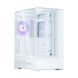Корпус Zalman P40 Prism без БЖ, 2xUSB3.0, 1xUSBType-C, 1x120мм ARGB, VGA 420мм, LCS ready, TG 3x Panels, ATX, білий (P40PRISMWHITE) [109564], фото 5