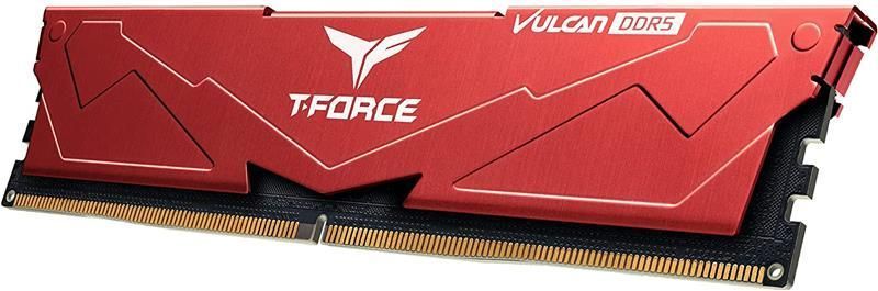 Модуль пам`ятi DDR5 2x16GB/6000 Team T-Force Vulcan Red (FLRD532G6000HC38GDC01) [606252]