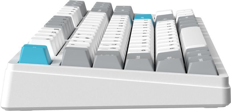 Клавіатура бездротова GamePro Asgard Ragnar Keychron Super Red Switch White (MK285WH) [616004]